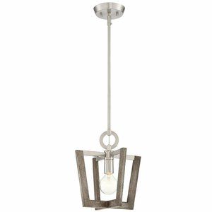 Mini Pendant Light Satin Platinum